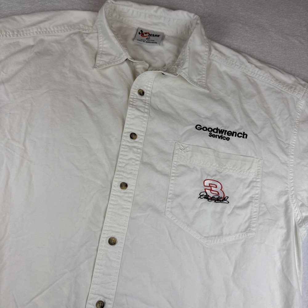 Chase Authentics Goodwrench Service #3 Dale Earnhardt Mens XL Button Down Shirt